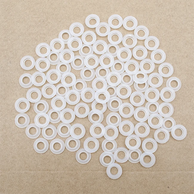 

Free Shipping 500pcs Fuel Injector Plastic Part Spacer Seal Pintle Cap Fuel Injector Repair Kit 13.2*6.6*3.6mm VD-PS-31016