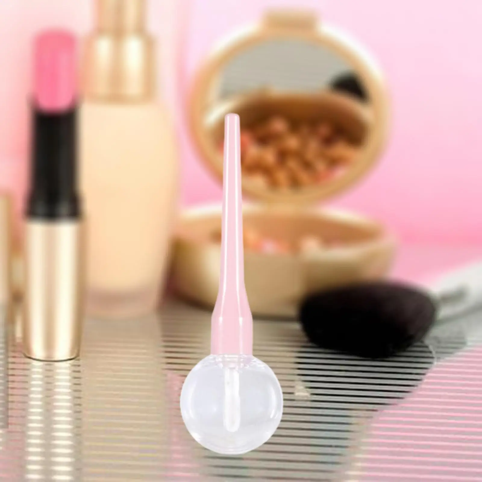 

Mini Empty Lip Gloss Tube Refillable Lip Balm Sample Tube Makeup Tool Tubes