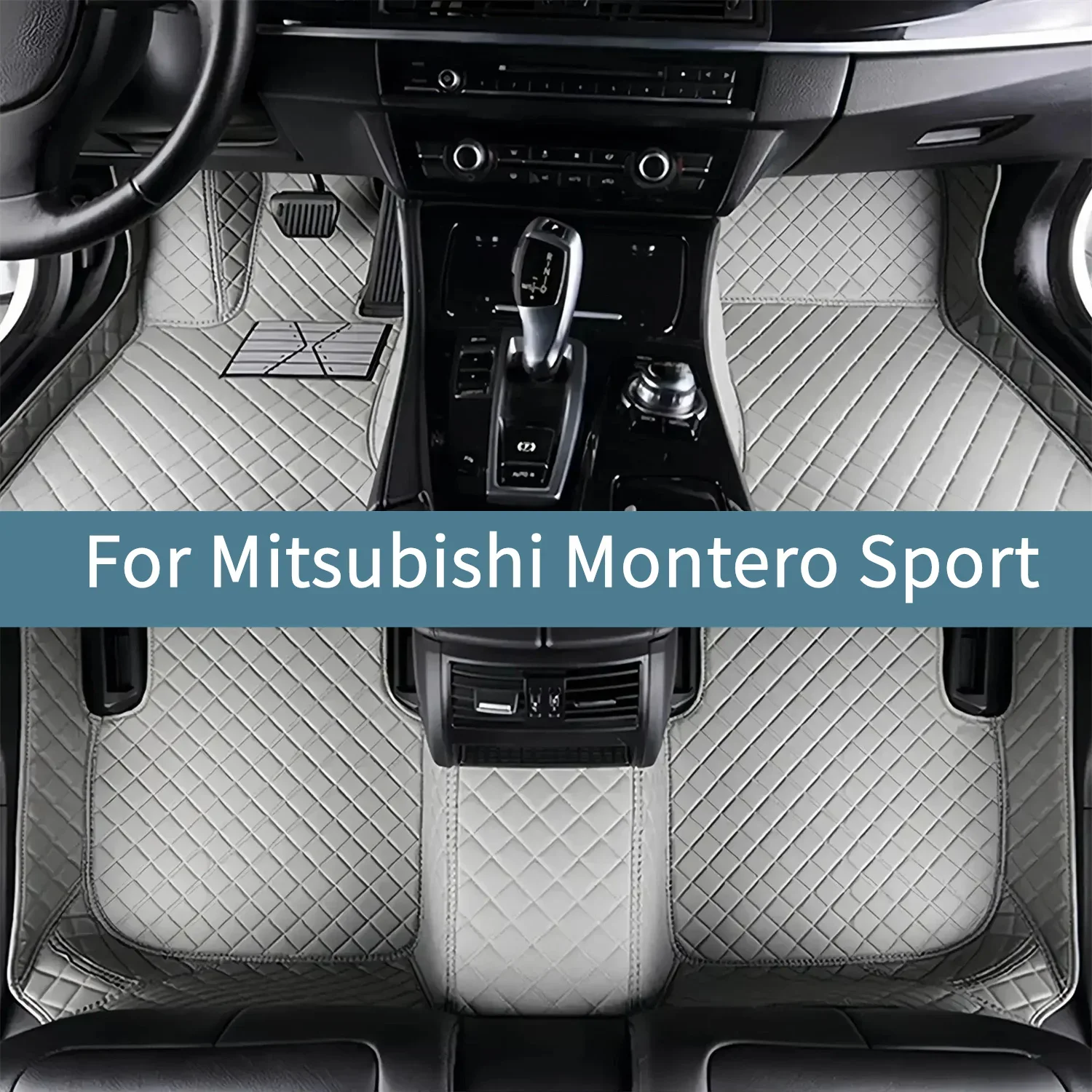 Фото Автомобильные коврики для Mitsubishi Montero Sport 2020 2021 2022 2023 2024 2025 2026 2027. Коврики для автомобилей, аксессуары для салона. №1