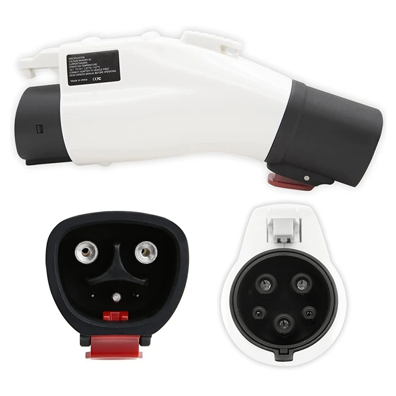 

For Tesla To J1772 Fast Charging Adapter Electric Vehicle Charger Max 60A&250V