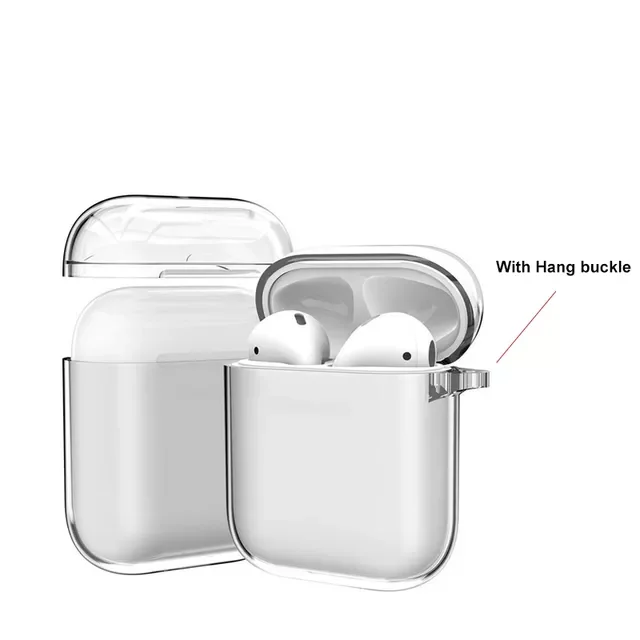 

2023NEW Cases For AirPods Cases Bluetooth Wireless Earphone Protective Cover For Airpods 2 1 PC Clear Hard Case Shell