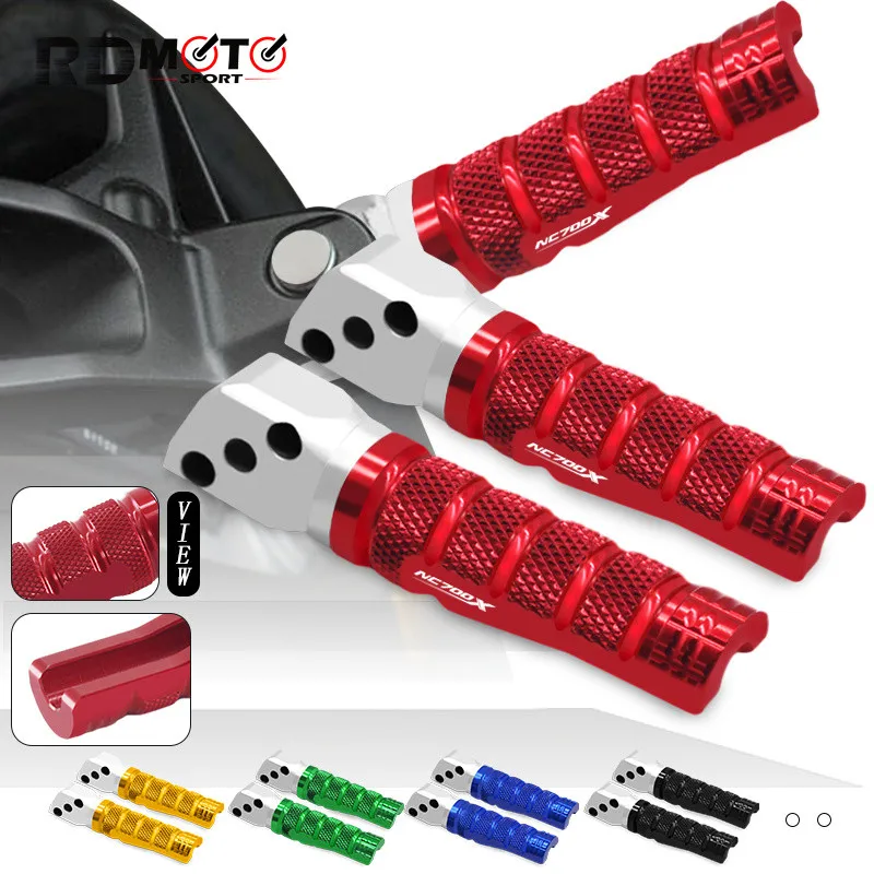 

For HONDA NC700X 2012 2013 2014 2015 2016 Motorcycle Accessories Rear Passenger Foot Peg Rear Footrests Pedals