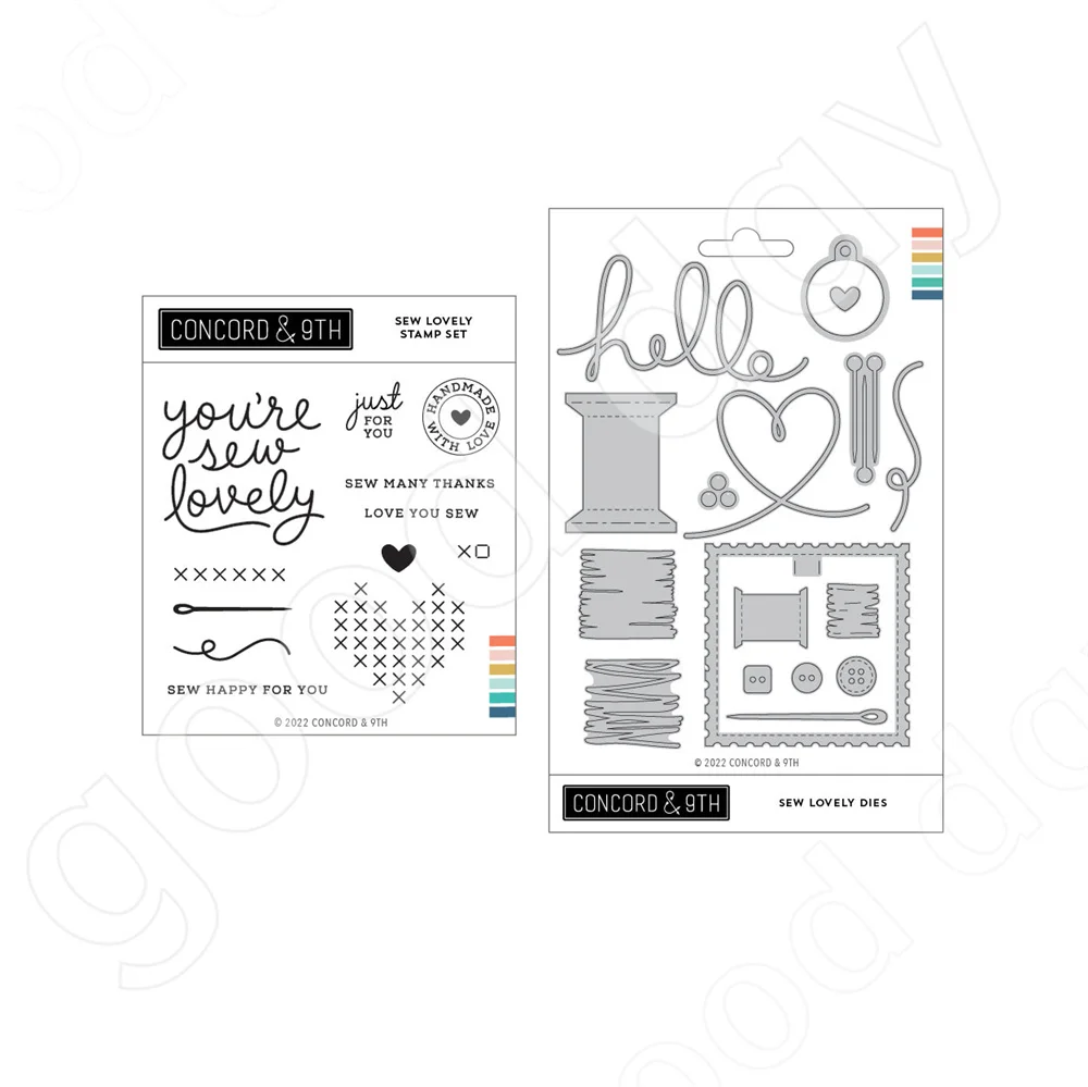 

Arrival 2022 Newest Sew Lovely Dies Stamps Diy Scrapbooking Cut Die Paper Craft Coloring Decor Knife Mould