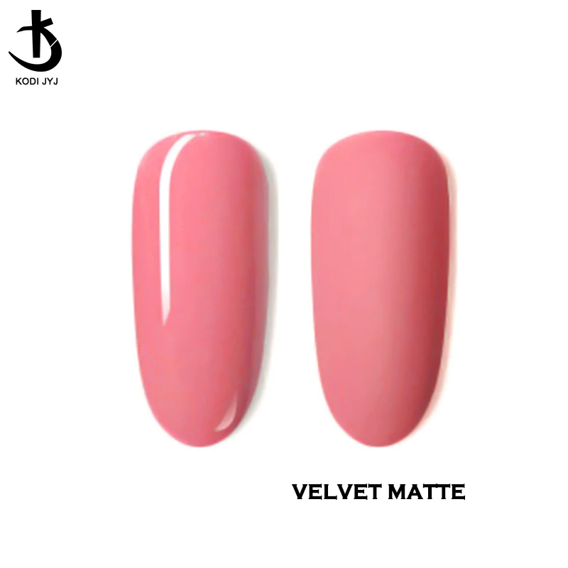 

Бархатное матовое верхнее покрытие KODI JYJ УФ-гель для ногтей 12 мл, Полупостоянный лак, резиновая основа Gellac, матовые гибридные эмалированные покрытия