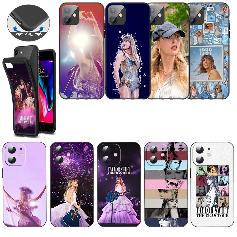 Мягкий силиконовый чехол D6 T-Taylors-Swifts для Samsung Galaxy S21 S23 FE S24 Ultra Plus A15 A25 35 A54 A55 5G Caver