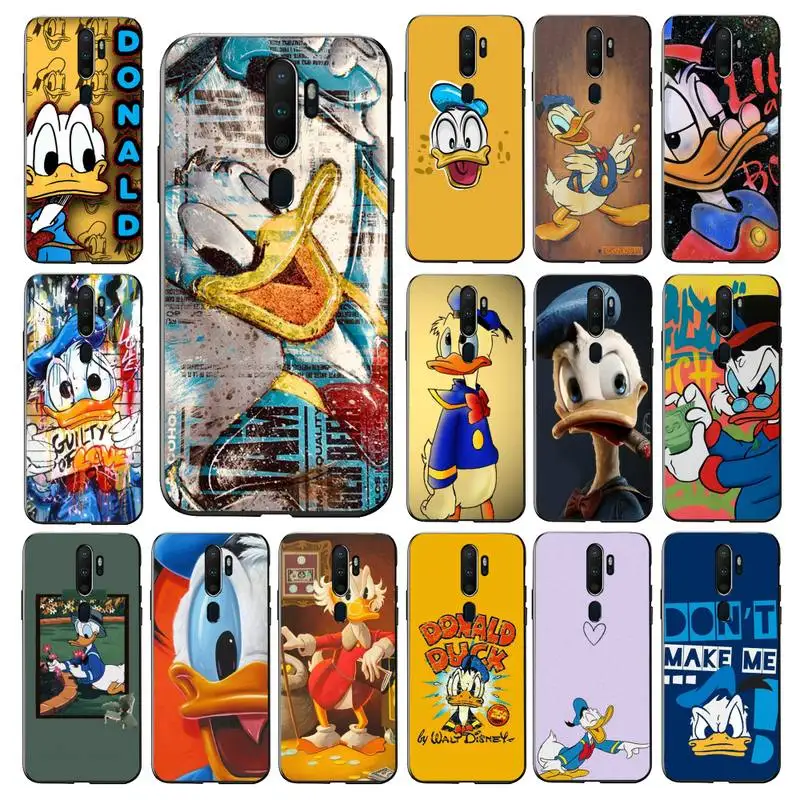 

Disney Donald Duck Phone Case for Vivo Y91C Y11 17 19 17 67 81 Oppo A9 2020 Realme c3