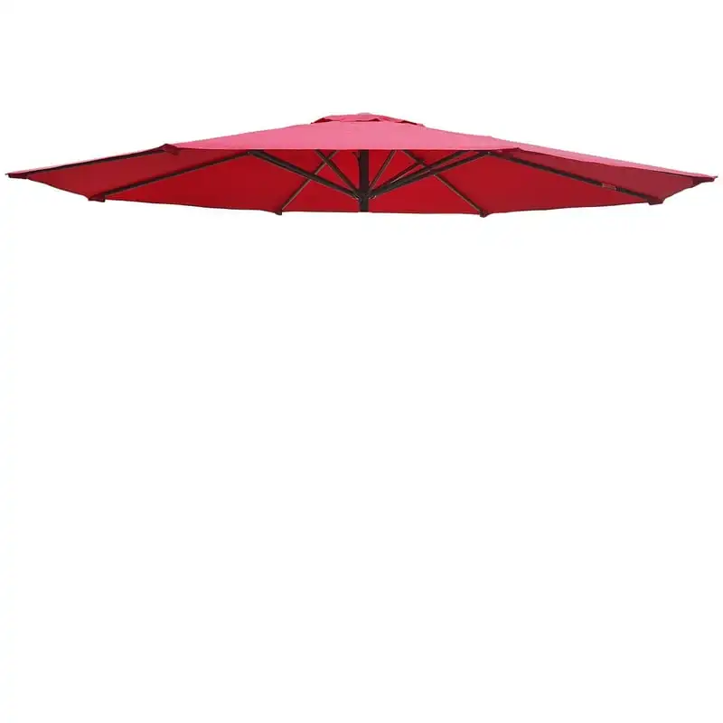 

Umbrella Cover for 9ft 8 Ribs Umbrella Burgundy ( ONLY) Mini umbrella Umbrella Raincoat Rain poncho On cloud shoes for men Umbr