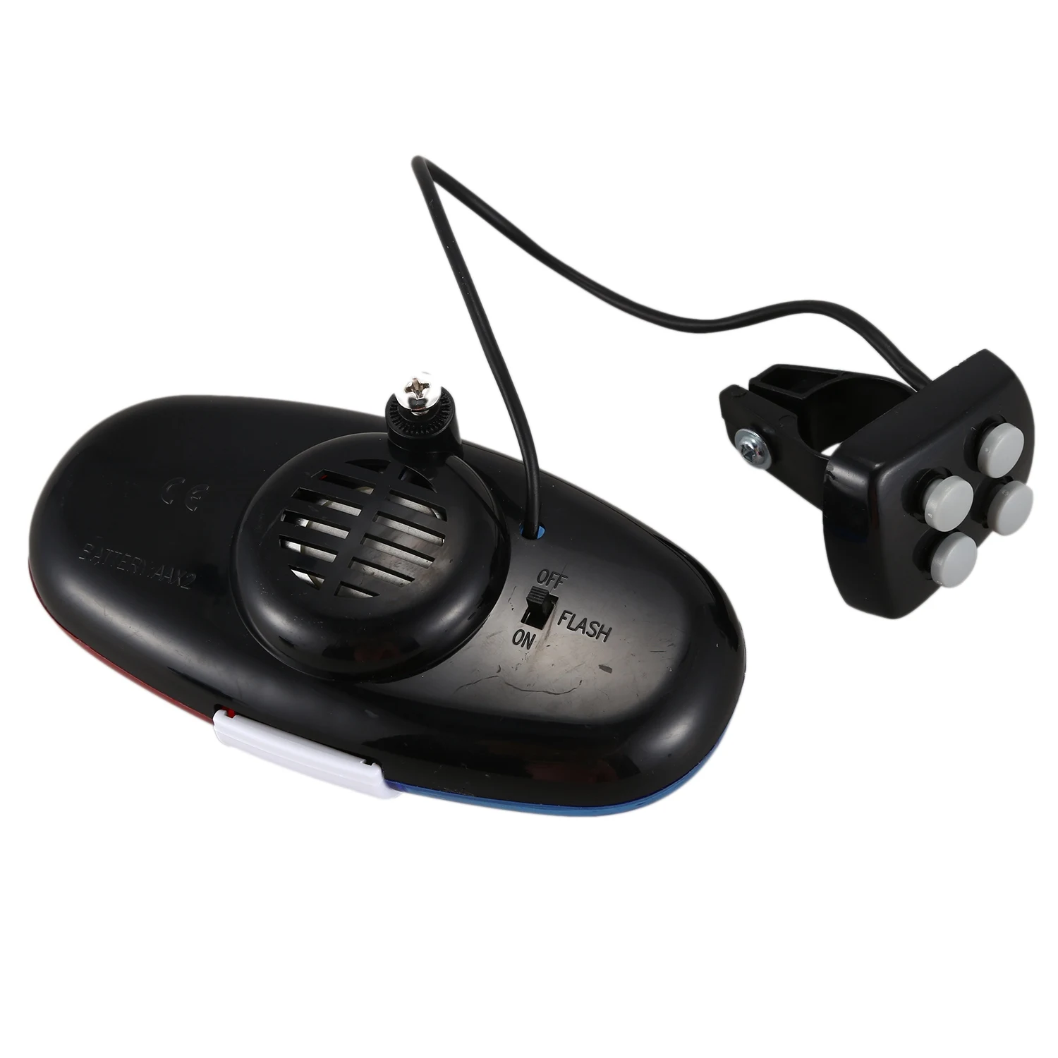 

Велосипедный 4-х цветный электронный фонарь для езды на велосипеде