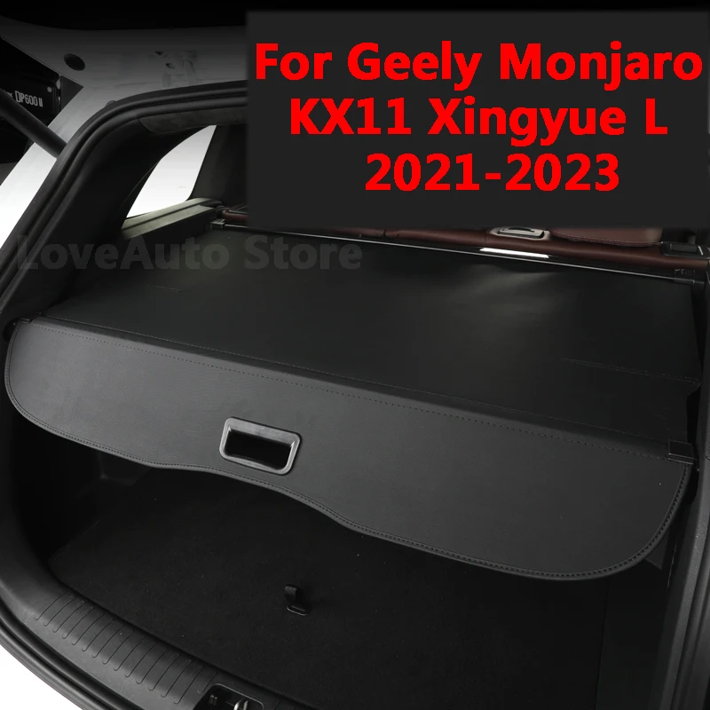

For Geely Monjaro KX11 Xingyue L 2021-2023 Car Curtain Trunk Partition Curtain Partition Rear Storage Protection Accessories