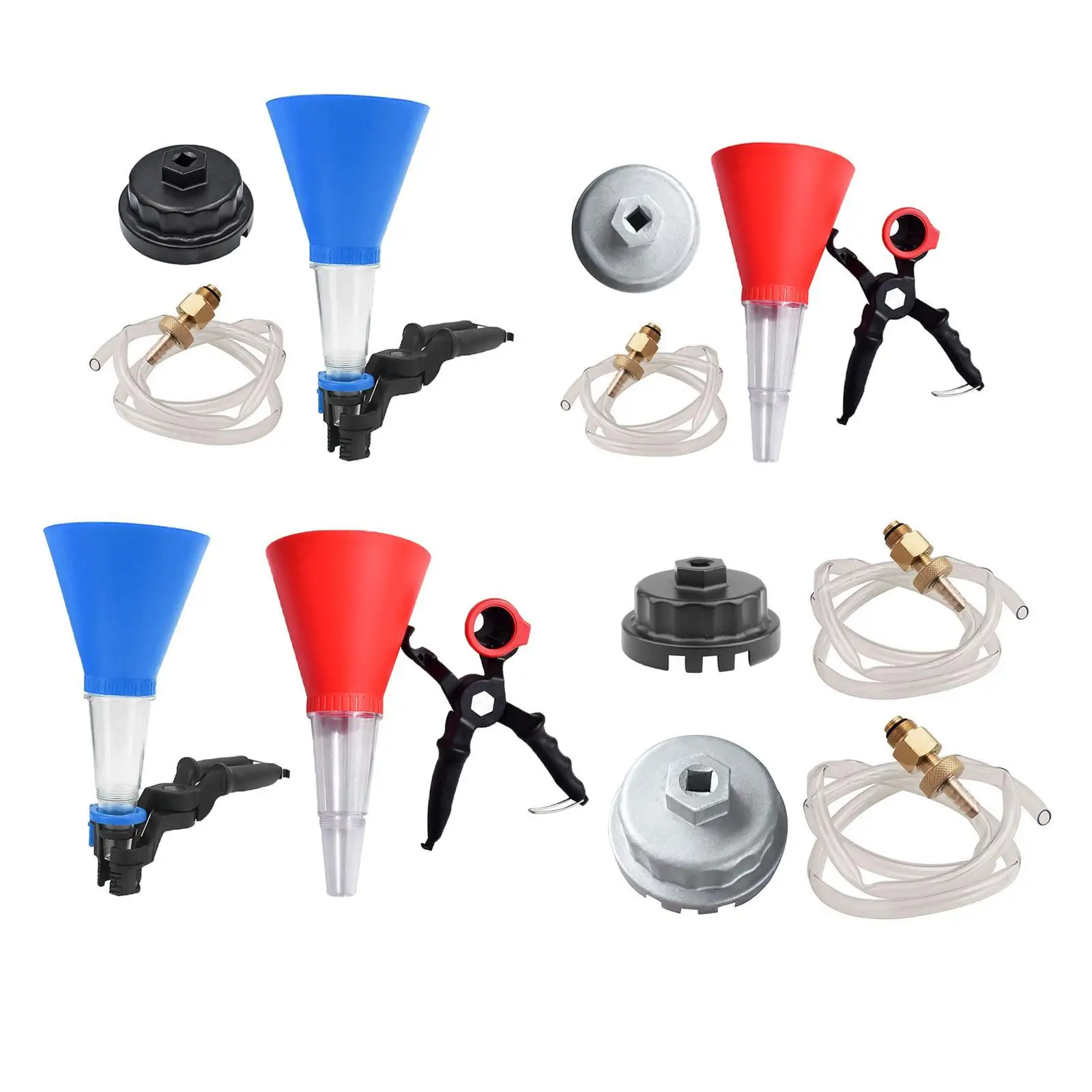 

Oil Filter Wrench Drain, Hose, Funnel Tool Compatible for 2.0L - 5.7L Engines with Cartridge Style Oil Filter System