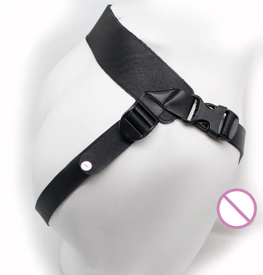 Пустотелый реалистичный фаллопротез на ремешках с заклепками - 15 5 см. | Красота и