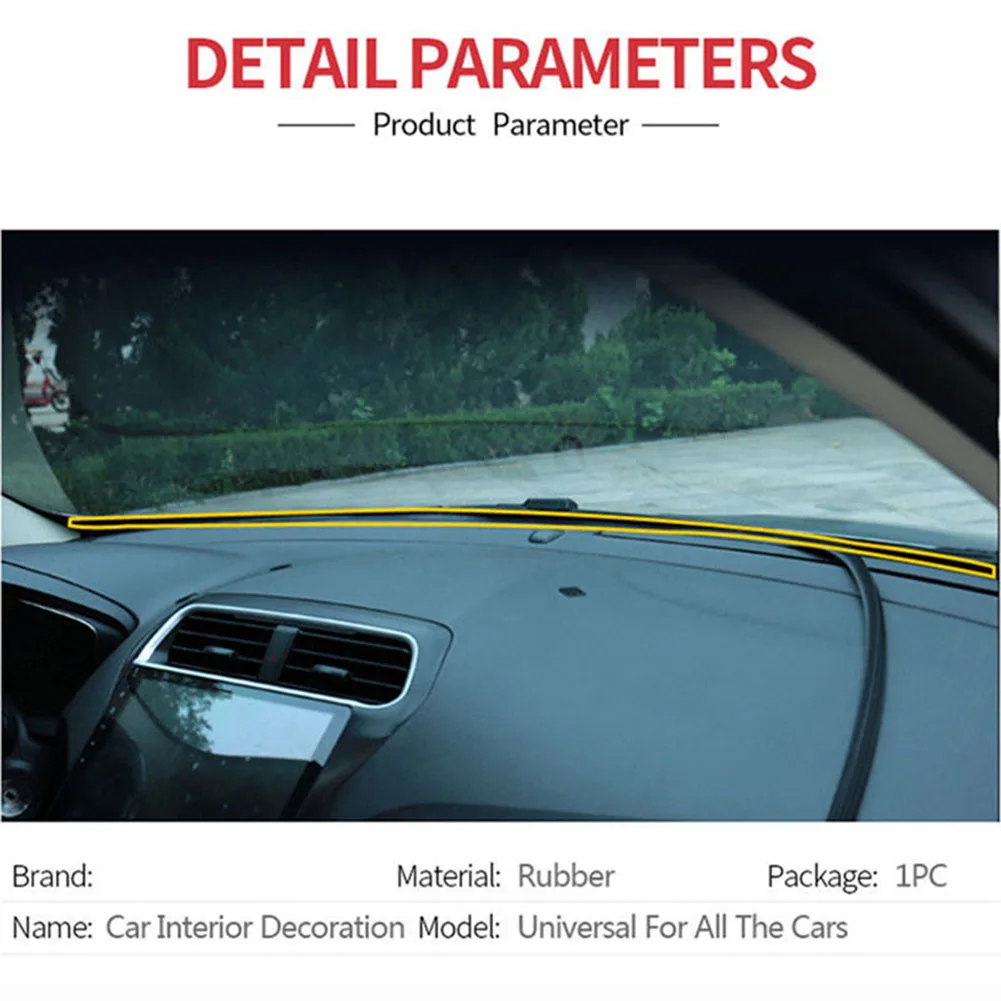 Уплотнительная лента для автомобиля U-типа края приборной панели резиновые