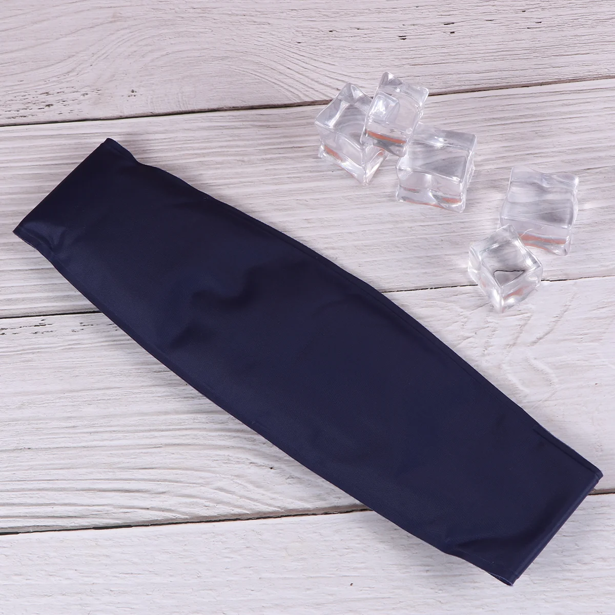 

Reusable Ice Pack Lightweight Head Ice Wrap Hot and Cold Fever Ice Bag Strap (Dark Blue)