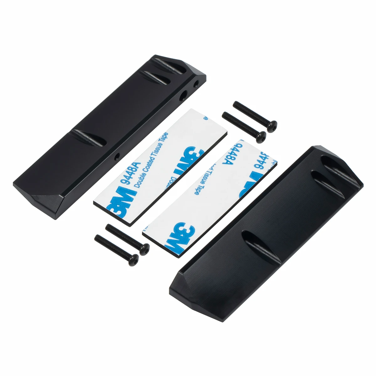 

2Pcs TRX4M Teflon Rock Sliders Electronics Tray for 1/18 RC Crawler Car TRX4-M Defender Bronco Upgrade Parts