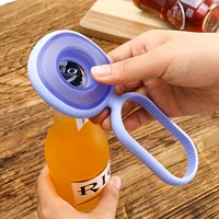 rubber bottle opener gripper multipurpose beer opener bartender accessories silicone non slip can opener with gear gifts