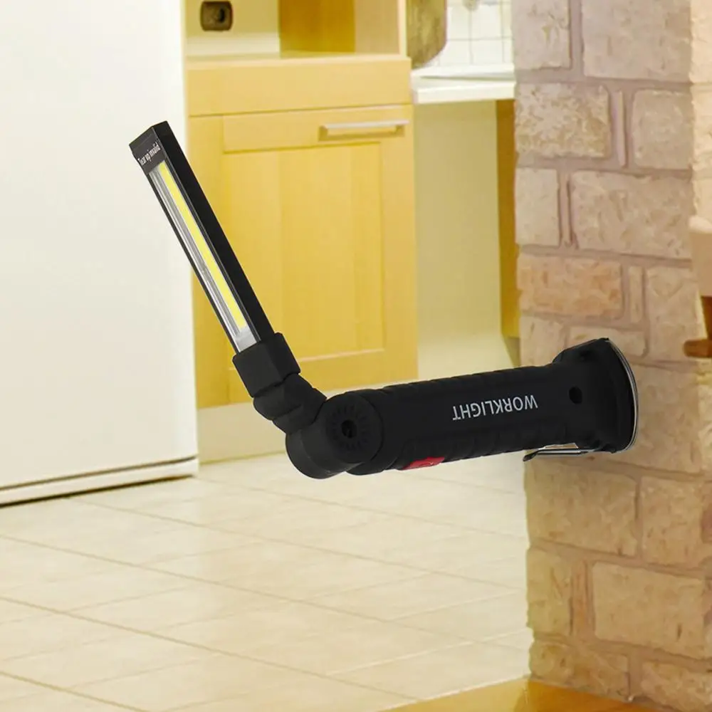 

Magnetic LED Rechargeable COB Lamp Cordless Hot Sell COB+Torch Flexible Inspection Worklight