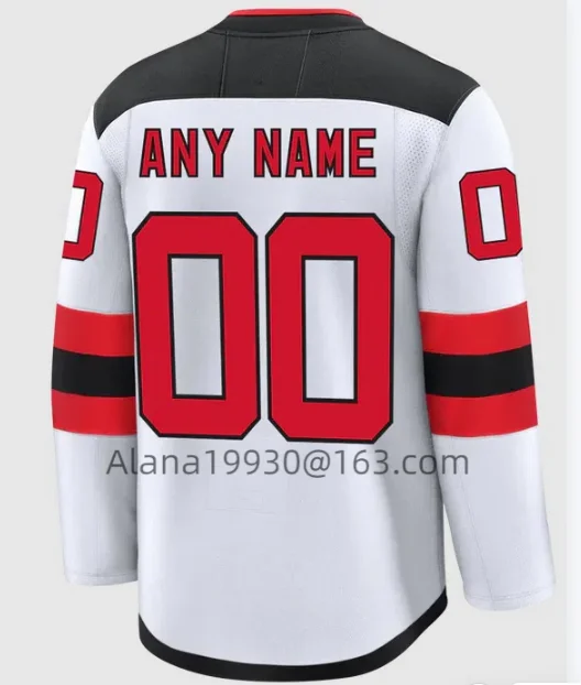 Изготовленные на заказ трикотажные изделия Jack Hughes Nico Hischier нового стиля