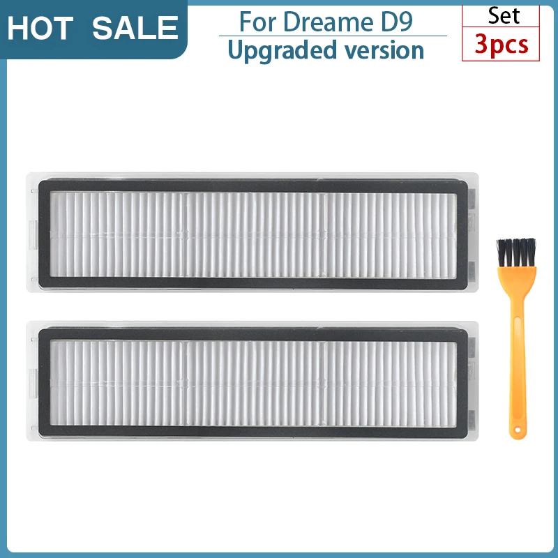 Для Dreame Bot Z10 Pro/D9/L10 Pro Основная щетка Аксессуары Робот-пылесос Швабра Ткань Hepa-фильтр Сменные детали