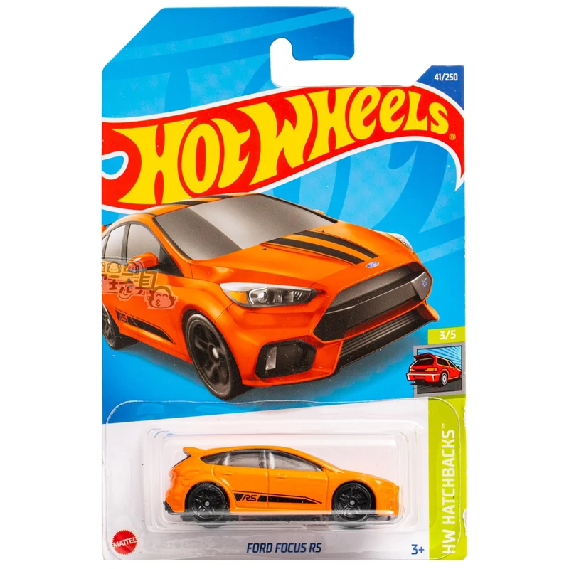 Hot Wheels Automobile Series HW HATCHBACKS FORD FOCUS RS 1/64 Metal Cast Model Collection Toy Vehicles