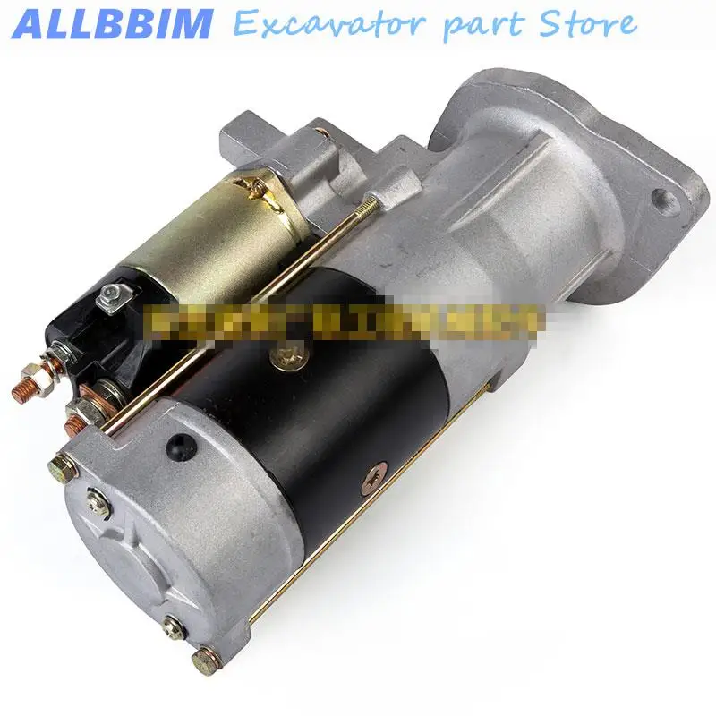 

For excavator accessories 6D31 for Kobelco 200-3-5 Kato 700-7 excavator starter motor for Mitsubishi starter motor assembly