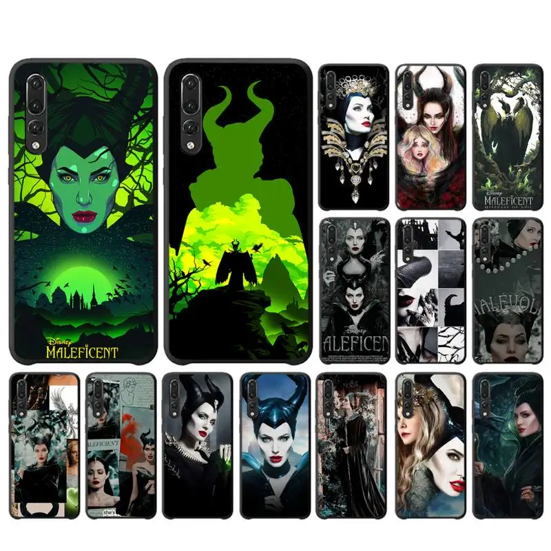 

Disney Maleficent Phone Case for Huawei P30 40 20 10 8 9 lite pro plus Psmart2019
