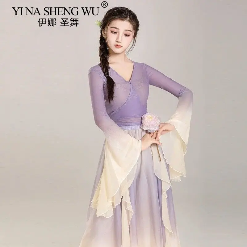 Классический танцевальный костюм постепенный сказочное платье для тренировок