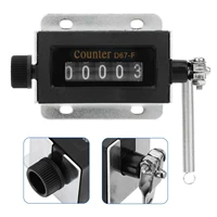 d67 f 5 digit mechanical resettable manual hand pull stroke tally counter d67f mechanical counters for industrial counting
