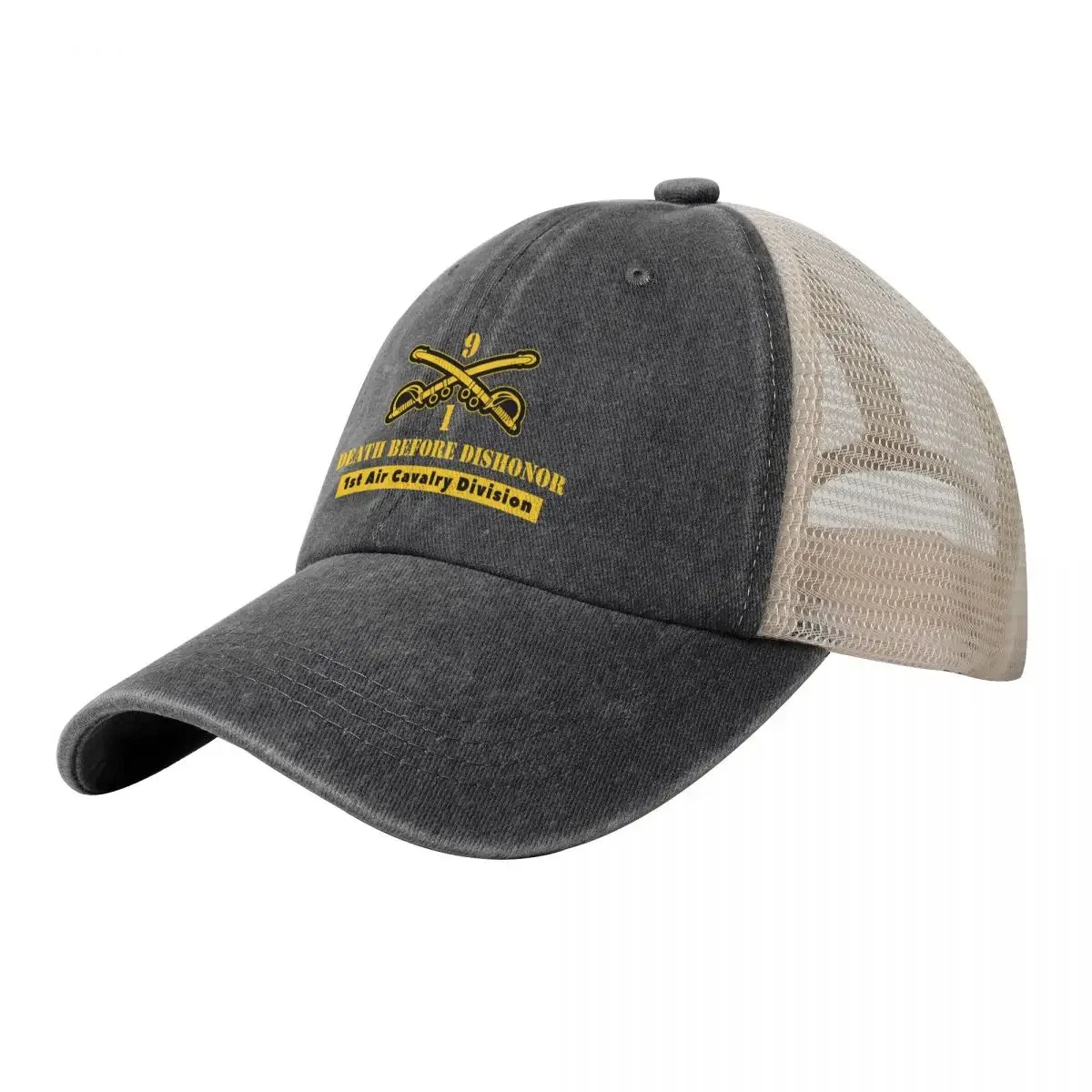DEATH BEFORE DISHONOR / 1st Cavalry DivisionCap Бейсбольная кепка Icon Одежда для гольфа Мужская женская