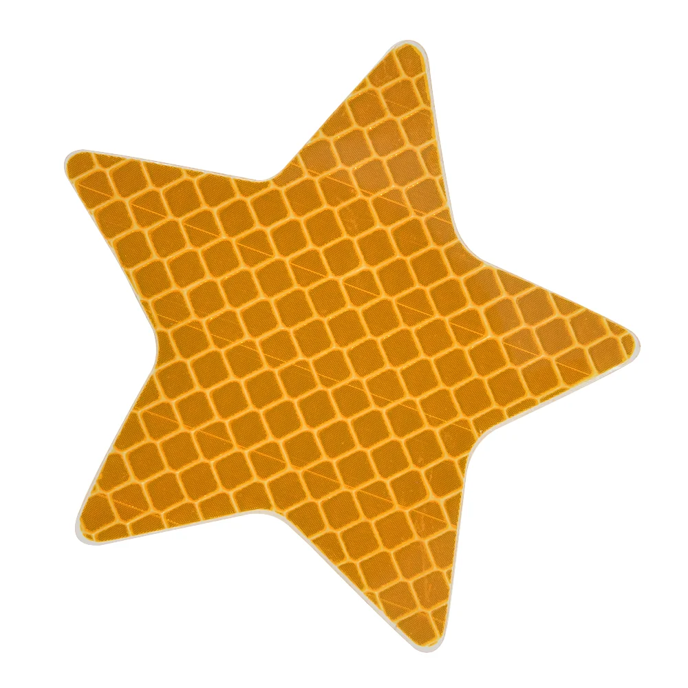 

10 алмазных светоотражающих наклеек с пятиконечными звездами декоративные модифицированные автомобильные предупреждающие наклейки