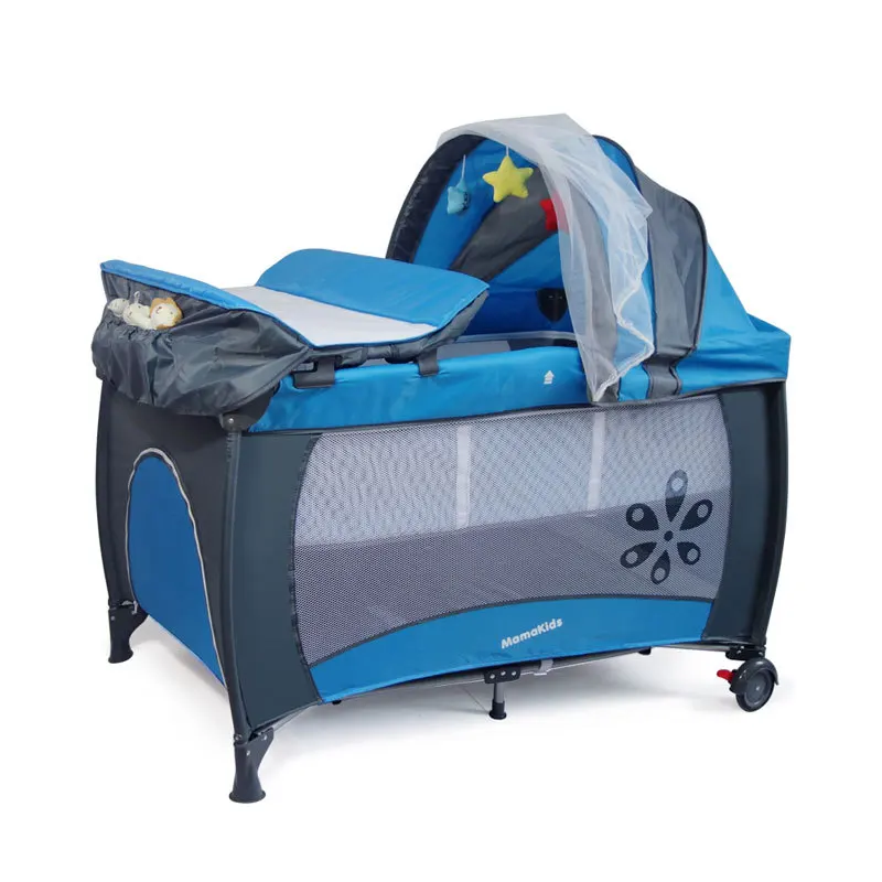 

Multifunctional Foldable Crib European-Style Portable Game Bed