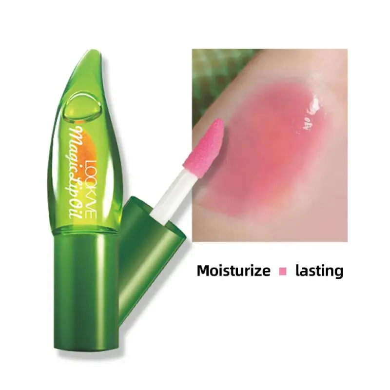 

Aloe Color Lipstick Water Sample Lip Gloss Moisturizing Lasting Lip Gloss