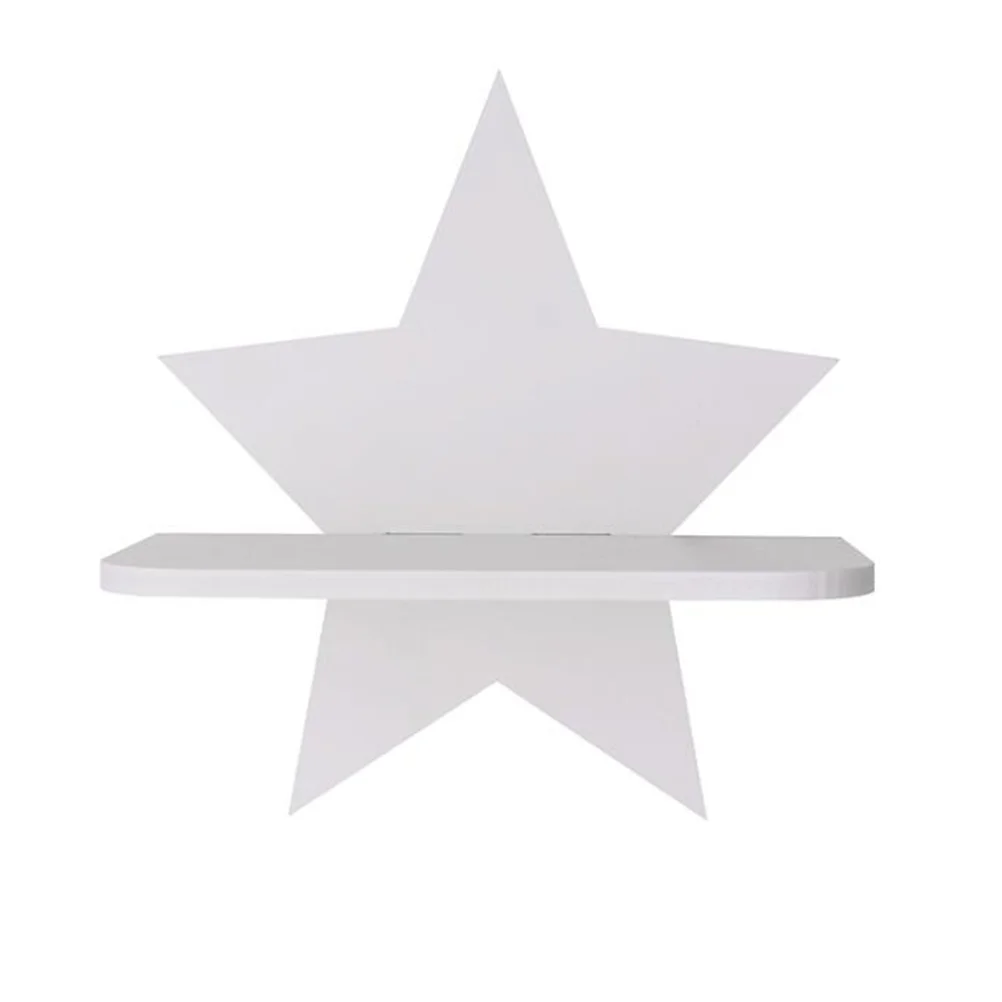 

1pc Storage Stand Nordic Style Pentagram Creative Storage Rack Sundries Organizer Storage Shelf for Living Room Home