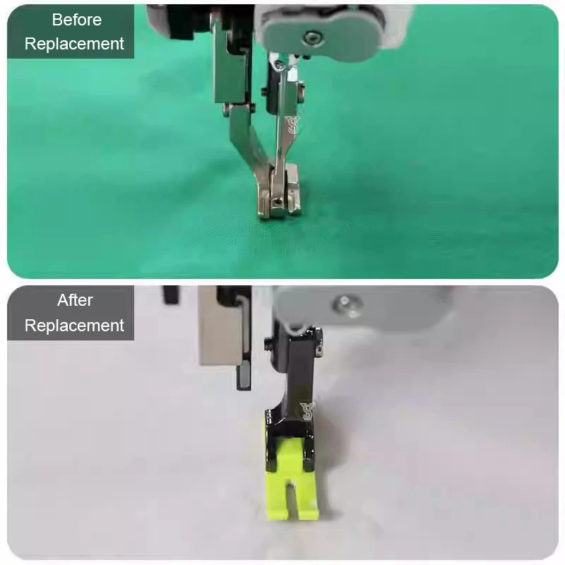 Антипригарная лапка для швейной машины пластиковая прижимная тонкой точной