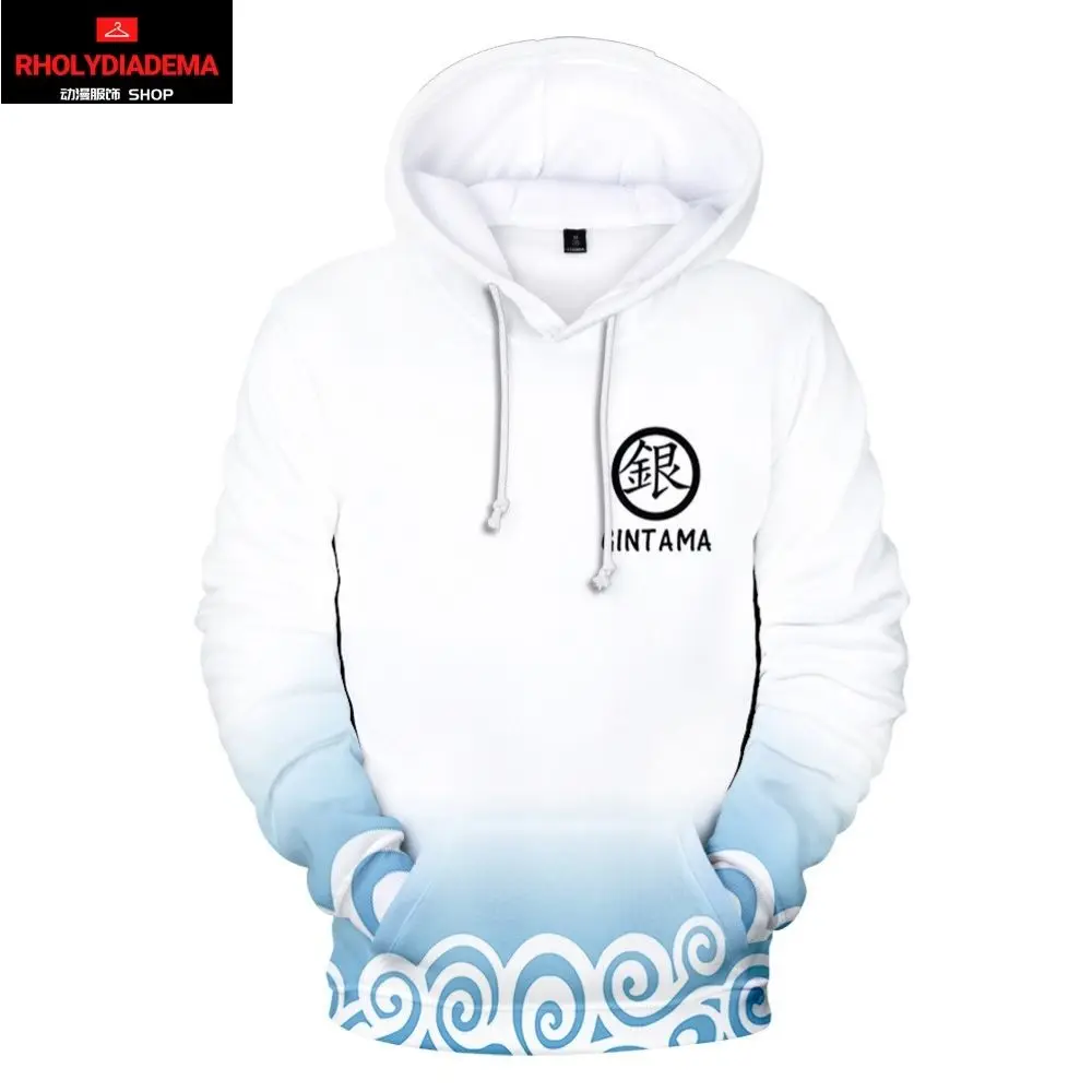 

Детские толстовки с 3D-принтом аниме Gintama, модный топ, толстовка, толстовка с 3D капюшоном, мужская и женская повседневная одежда, пуловер для мальчиков и девочек