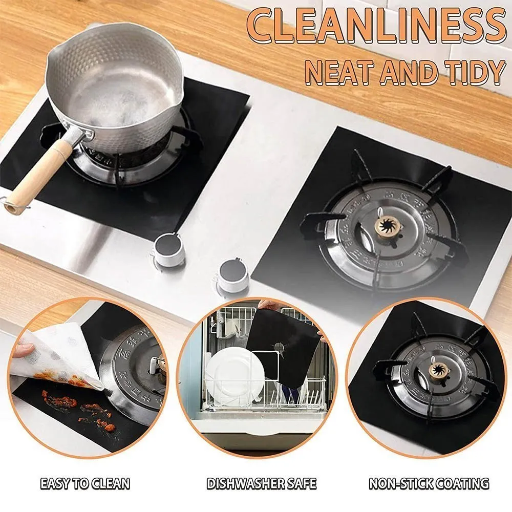 

Clean Reusable Thickness Kitchen Cover Cookware Double Stovetop Pad For Stove Protector Protector Stove Gas Mat Cooker Non-stick