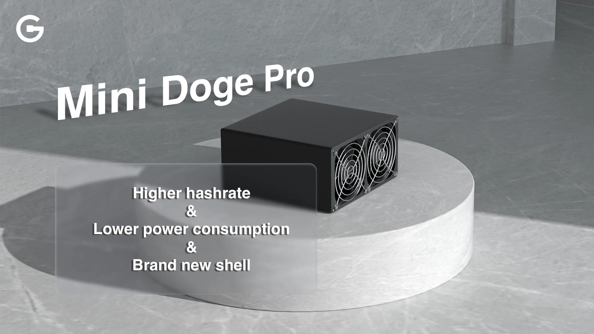 Новый выпуск Goldshell Mini Doge Pro ограниченная поставка 205MH/S 220 Вт обновленная версия от |