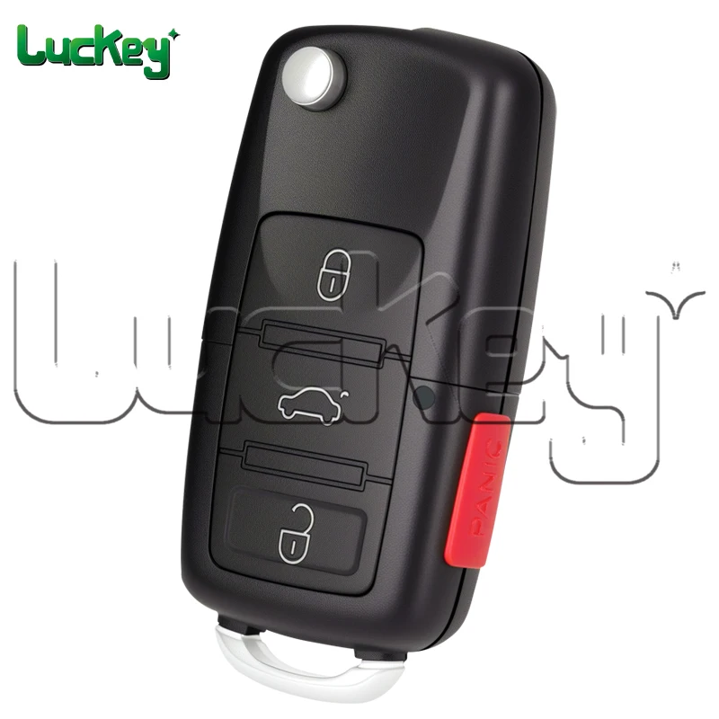Корпус ключа для автомобиля VW Passat, Tiguan, CC, Golf Mk6, для Volkswagen, для Skoda Octavia, для SEAT, с лезвием HU66, чехол для ключа, брелок для автомобиля. (art.: 3920dbbfe5761) - 3920dbbfe5761