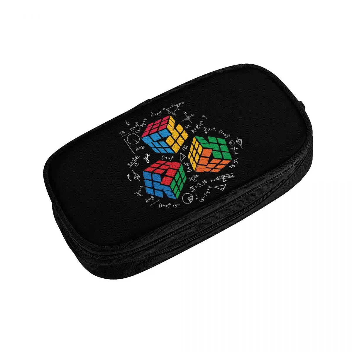 Пенал для девочек и мальчиков большой чехол карандашей с математическим