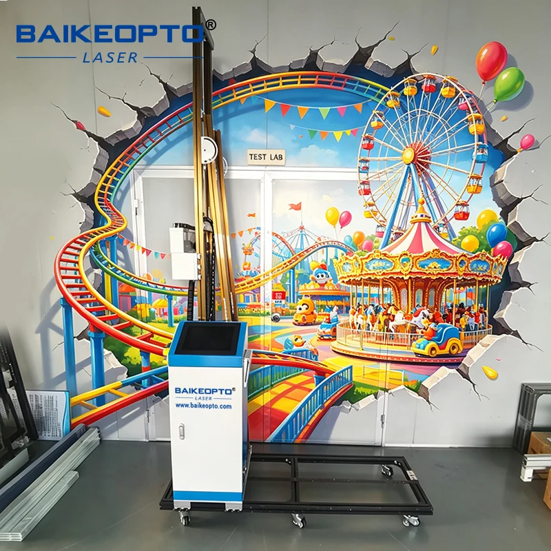 УФ-принтер BK-UP600R CMYKW для вертикальной печати на стенах, высокоточная 3D-машина для создания декоративных изображений, HD-принтер для 3D-фонов на стенах и для телевизионных экранов (art.: 3920d3f98c7d2) - 3920d3f98c7d2