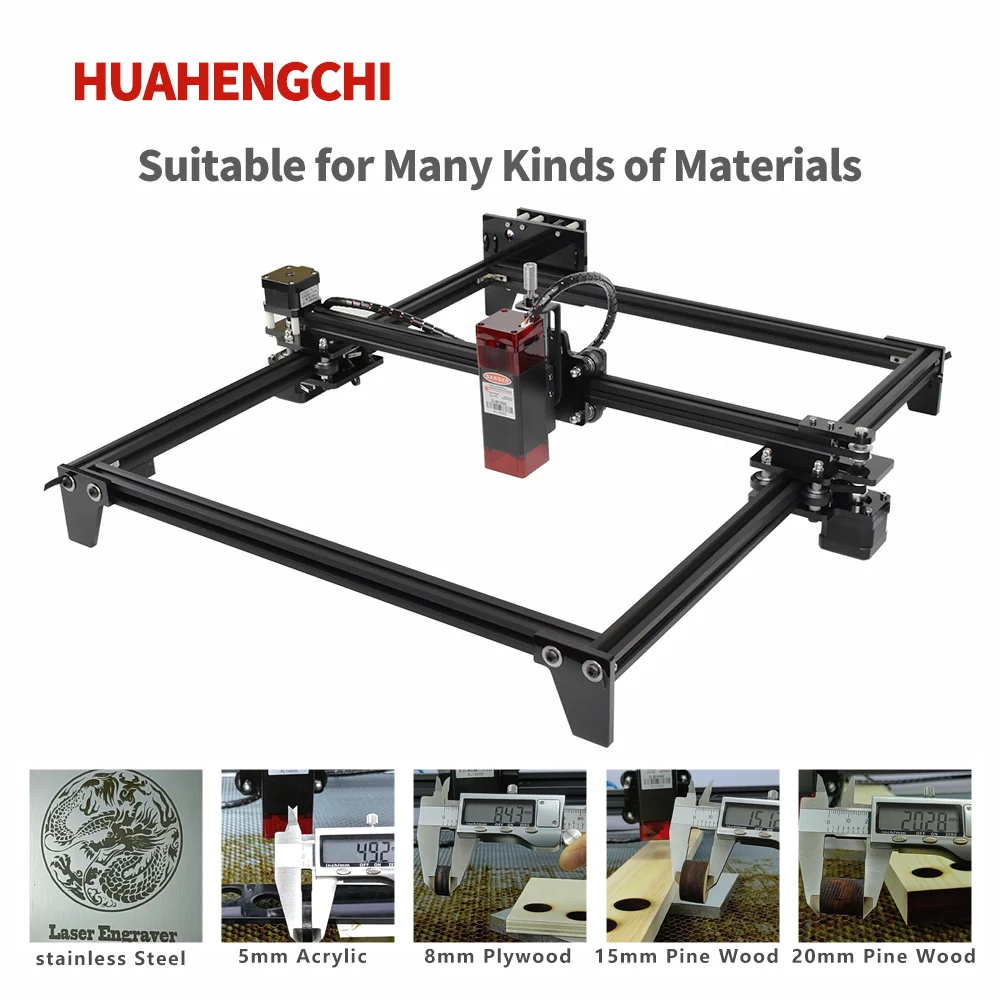 Лазерная гравировка резка маркировочная машина с 32-битной материнской платой DIY