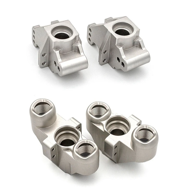 

1 Set Metal Front Steering Blocks Rear Upright Hub Carrier Upgrades For Team Corally Kronos XP 6S XTR 1/8 RC Car