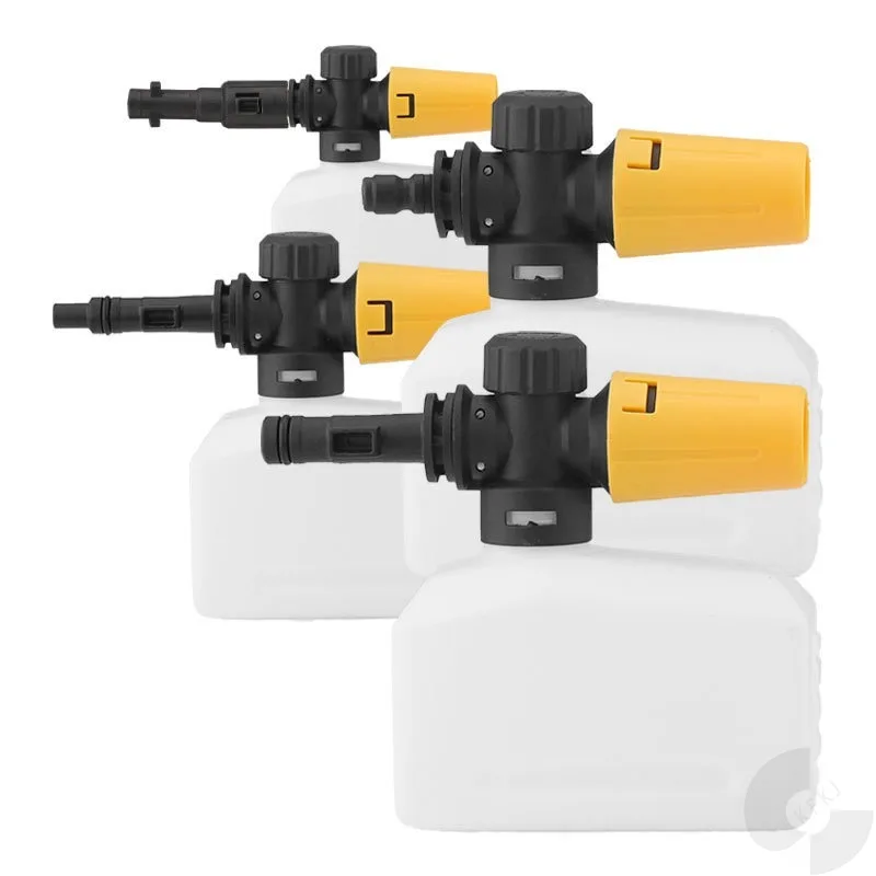 Фото Zza для Karcher, мойка высокого давления для автомобилей K1 K2 K3 K4 K5 K6 K7, водяной пистолет, сопло-генератор 400 мл, квадратная наконечник для снежной пены №1