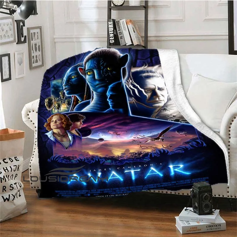 

Плакат из фильма «Мир Аватара», плюшевое одеяло, четыре сезона, диван, офисное постельное белье, дорожное Фланелевое мягкое одеяло, чехол