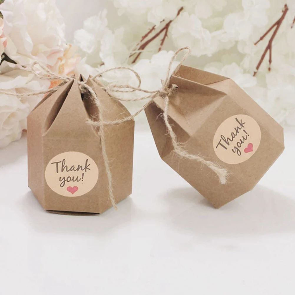 50 комплектов подарочной коробки подарочный контейнер из крафт-бумаги