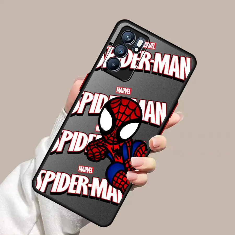 Фото Чехол Q-Version Jumping Spider Man для Xiaomi Poco C51 C50 M5s X3 NFC C40 X3 X4 X5 Pro F3, матовый чехол для телефона №4