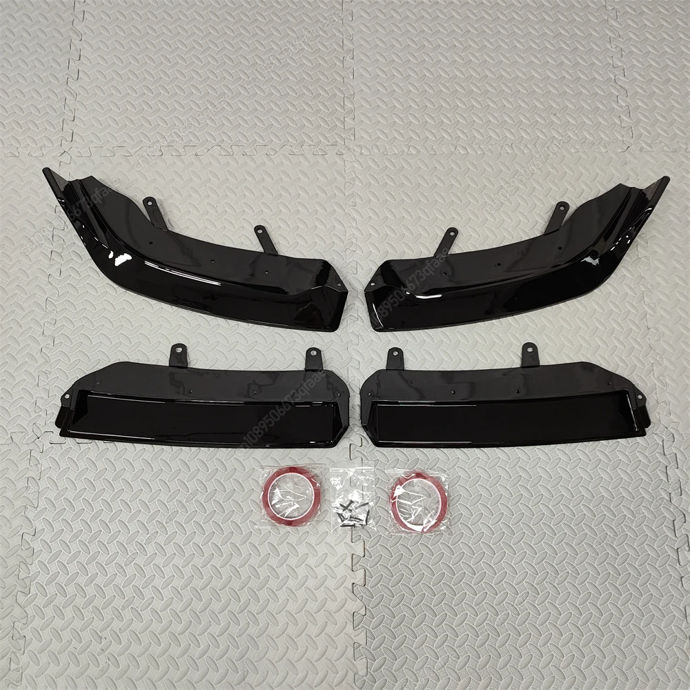 

Для BMW G60 G61 520d 520i 530e 550e i5 M60 M-Sport 2023-2025+ ABS автомобильный передний бампер спойлер сплиттер диффузор комплект кузова тюнинг