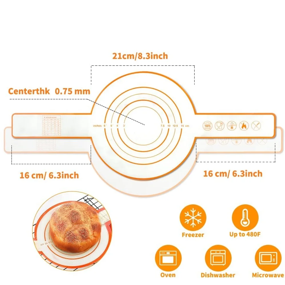 Термостойкие силиконовые стропы для хлеба
