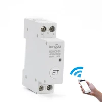 haom towicb 50 1p disjuntor inteligente wifi tuya with metering wifi circuit breaker din rail home wireless remote control switc