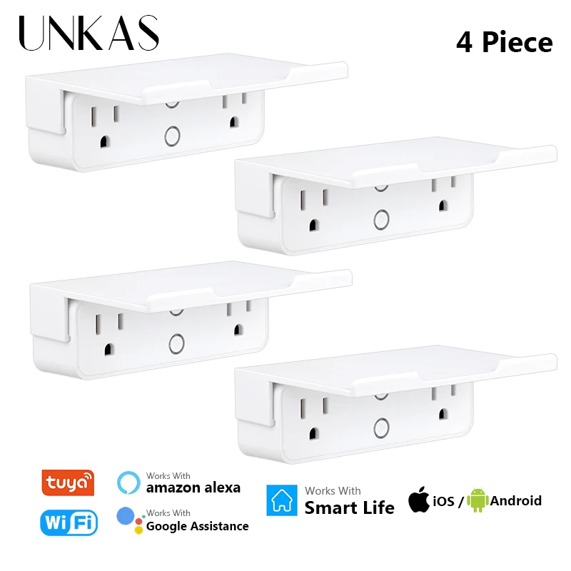 

Удлинитель для розетки UNKAS 1/2/3/4 шт. с поддержкой Wi-Fi