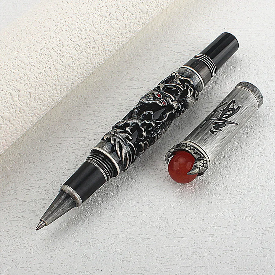 

Jinhao Дракон гравировка металлическая гелевая ручка